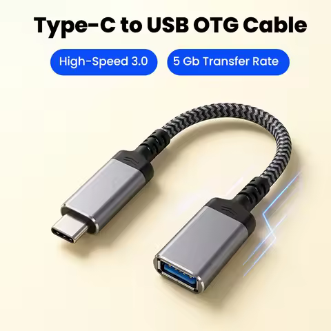 OTG Connection Cable Type-C to USB Adapter Mobile Phone Tablet to USB Flash Drive 3.0 Data Cable OTG