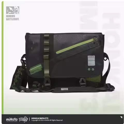 miHoYo official Genuin Honkai Impact 3 Infinite Ouroboros Mobius Theme Cosplay Backpack Anime Oxford