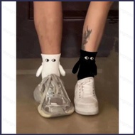 couples holding hands socks magnet personality stereoscopic doll cute cotton hold hands hand in hand