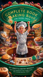 The Complete Baking Book for Young Chefs: 115+ Sweet and Savory Recipes that You'll Love to Bake Gamereldein Eisaa