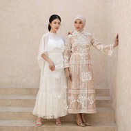 Aura Label - Sharon Dress In Cream