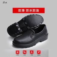 Men Shoes Men Shoes Chef Shoes Anti-Slip Shoes EVA Rubber Black Dirt-Resistant Work Shoes