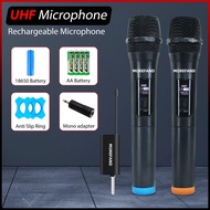 Wireless Microphone Uhf Wireless Microphone Handheld Microphone Rechargeable Microphone