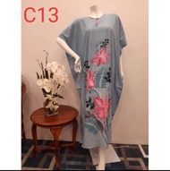 Kaftan Batik Lukis Terengganu Murah Baju Kelawar