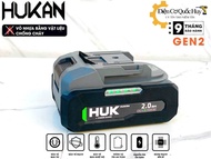 Pin HUKAN  5 cell -10cell 21V 2a-4a mạch 4 mofest sử dụng chân pin phổ thông vỏ pin chống cháy
