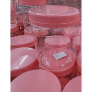 RM3.20 Plastic Container/Pet Jar/Balang Kuih & Biskut Raya PINK [Sederhana/Besar]