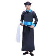 Cosplay Clothing Men Halloween Chinese Ancient Eunuch Castle Costume