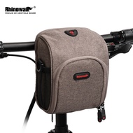 Rhinowalk Bicycle Handlebar Bag For Brompton Waterproof Portable Folding Bike Cycling Bag Bicycle Front Frame Storage Bag Shoulder Bag Bicycle Accessories For 3Sixty