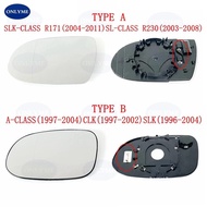 Car Wide Angle Heated Mirror Glass For MERCEDES BENZ A- class / CLK SL SLK / R171 W230 R230 SL SLK