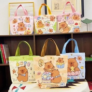 Capybara Cloth Bag Size 27*22cm Fun Painting Cute