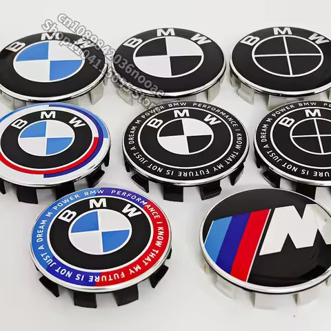 4 Pcs 68mm 56mm Wheel Center Cap for BMW E90 E87 F30 F20 F10 E60 F01 F02 G20 G30 G38 G14 F22 X1 X3 X