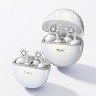 soaiy | หูฟังบลูทูธแบบ Earhook Open Ear นำเสียงกระดูก