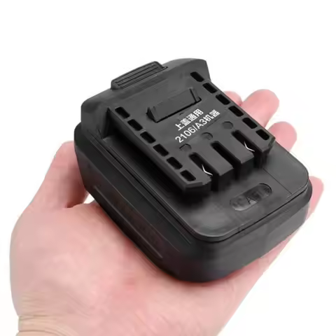 Easy to Install Battery Adapter 18V Li-ion Battery Plastic Battery Converter DIY Lithium Electric To