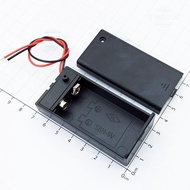 [2 Pieces]- Battery Box, 1x9V Battery Tray On-Off Switch Cover