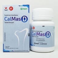 Calmas D Botol Isi 30 Tablet Vitamin Tulang dan Gigi Tinggi Badan