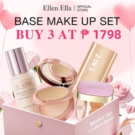 Ellen Ella Beauty Set Sunscreen Foundation Stick Oil Control Compact Powder Air Cushion Waterproof