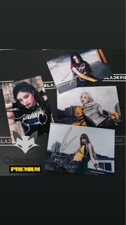 BLACKPINK 車模JUMP主題 親筆簽名相