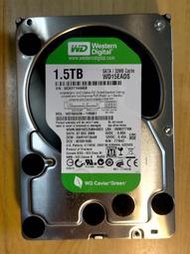 H.硬碟SATA2-WD 綠標 (WD15EADS) 1.5TB 7200轉 32MB 無壞軌  直購價160