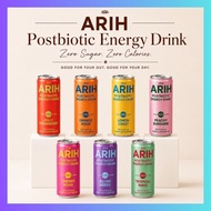 ARIH Postbiotic Energy Drink Zero Sugar 7 Flavors 6 Packs