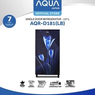 AQUA Kulkas 1 Pintu 160L AQR-D181 (LB) - Lily Blue