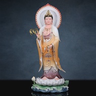 Buddha Statue Home Resin Great Trend to Guanyin Amitabha Buddha Ornaments Bodhisattva/Buddha Statue 