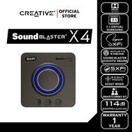 CREATIVE SOUND CARD Sound Blaster X4 External USB Sound Card รองรับ 7.1/5.1 ควบคุมผ่าน App บนมือถือ