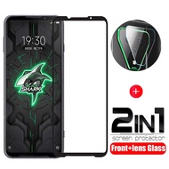 Screen Protector Xiaomi Black Shark 4 Pro Full Coverage Tempered Glass Film BlackShark 5 4 3 2 Pro 3s 5 RS Camera Film