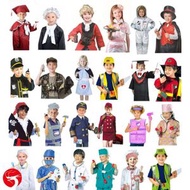 (120cm 太空服) 童裝角色扮演服 幼兒園表演服 外科醫生/警察/海軍/消防員/太空人/ 牛仔衣服  演出服萬聖節服裝 角色扮演服 表演服 太空主題童裝