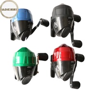 ulove1bsby Coil Out Fishing Reels Closed Cycle SPINCAST Lure Reel Inner Spool Bowfish Wrist Wheel TH