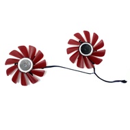 New Cooling Fan For XFX RX 560XT 8G Black Wolf Edition Graphics Card Fan replacement 85MM 4PIN FDC10