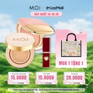 [Bộ Quà Tặng 20/10] Combo Tinh Gọn Đẹp Chuẩn MOI Phấn nước Premium Baby Skin Son Thỏi Lì Queen Of Ro