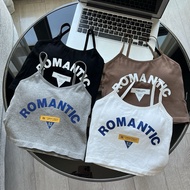 Gym Cup Tank top - ROMANTIC Women's Crop top Tank top - Women's Strap Tank top