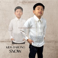 BARONG SNOW JUSILIN For KIDS - Buwan Ng Wika Costume