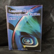 Physics Practical Worksheet Book for Grades 7, VII, SMP, Ipeka.