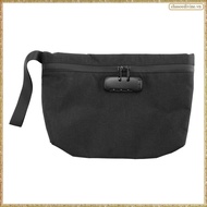 [K O G X] Money Bag with Lock,11X7.5in Money Pouch for Travel Storage,  Smell Proof Bag with Zipper 