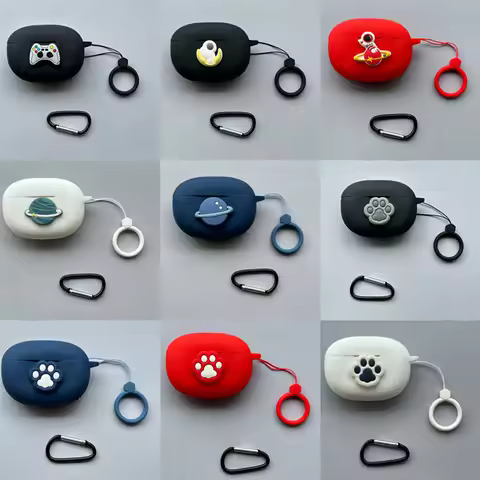 For Realme Buds T100 Case Silicone Soft Case Cartoon Cute Realme Buds T01 Shockproof Shell Case Prot