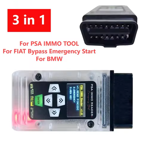 PSA Immo Reader Emergency Start 3in1 For PSA+FIAT+BMW Diagnostic Programming Tools Reading PIN Codes