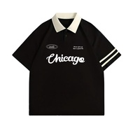 T-Shirt Vintage Chicago Unisex RugbyPOLO Polo Shirt