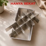 (Only partition) for 15x10 - 20x10 - 22x10 - 20x20 - 22x22 - 24x24 - 30x30 4 cm high baking tray