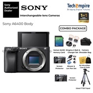 Sony a6400/A6400 Mirrorless Digital Camera With Lens (16-50mm & Body) ( 1+1 Year Sony Malaysia Warra