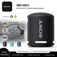 【Fast Shipping】Original Sony SRS-XB13 Portable Speaker Bluetooth Extra Bass Wireless Speaker Waterproof Dustproof Travel Handsfree Microphone SRSXB13 for IOS/Android USB Speaker Sony Speaker