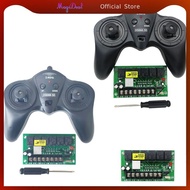 MagiDeal RC Car Transmitter 2.4GHz 6CH Controller and Receiver for RC Boat Car Model