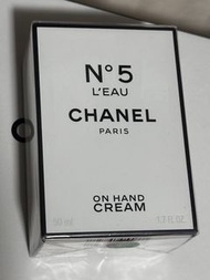全新 Chanel 香水 No.5 Leau 5號之水 hand cream 護手霜