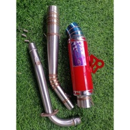 Aun Pipe canister contour open specs exhaust Pipe for Wave 125 Xrm 110/125 Wave 100/110/115 Rs125 Fu