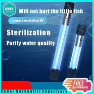11/13W UV Aquarium Light For Fish Tank UV Sterilization Lamp Water Purification Ultraviolet With UV 