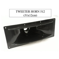 Horn Tweeter 31x12 cm Plastic Thread Horn Tweeter Thread 5" X 12" Plastic 12CM x 31CM 12 Inch