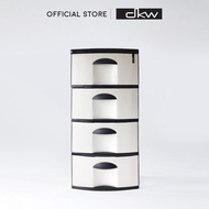 DKW HH-410/4 ตู้อเนกประสงค์ลายเส้น 4 ชั้น Jumbo drawer 4 tiers