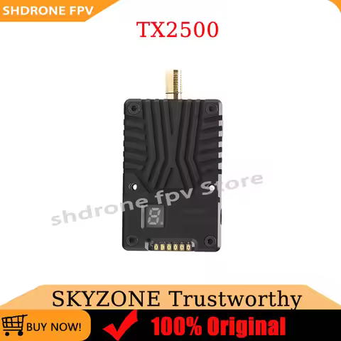 SKYZONE ATOMRC TX2500 5.8G/4.9G 2.5W VTX with Video Transmitter CNC Case SMA Connector Heat Dissipat