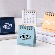 Portable Mini 2023 Year Desk Calendar Daily Planner Timetable Small Gift Stationery