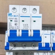 DZ47-63 SERIES MINIATURE CIRCUIT BREAKER 3P/63A
